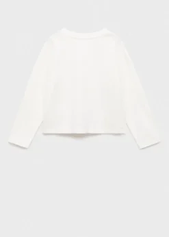 Dzieci MANGO Koszulki I Topy*Bawełniany wzorzysty t-shirt