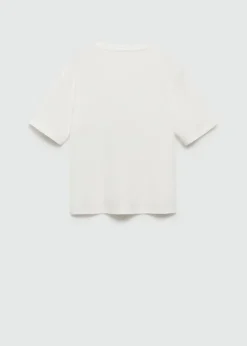 Dzieci MANGO Koszulki*Bawełniany wzorzysty t-shirt