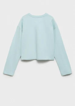 Dzieci MANGO Koszulki I Topy*Bawełniany wzorzysty t-shirt