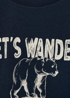 Dzieci MANGO Koszulki*Bawełniany wzorzysty t-shirt