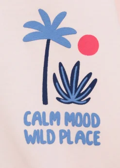 Dzieci MANGO Koszulki I Topy*Bawełniany wzorzysty t-shirt