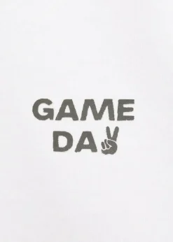 Dzieci MANGO Koszulki*Bawełniany wzorzysty t-shirt