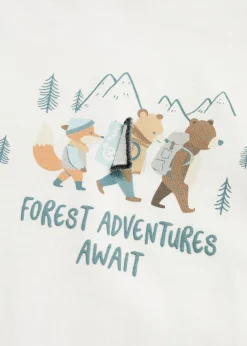 Dzieci MANGO T-shirty I Body*Bawełniany wzorzysty t-shirt