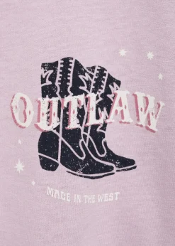 Dzieci MANGO Koszulki I Topy*Bawełniany wzorzysty t-shirt