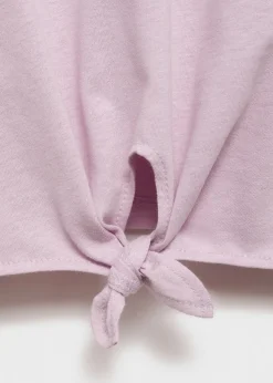 Dzieci MANGO Koszulki I Topy*Bawełniany wzorzysty t-shirt