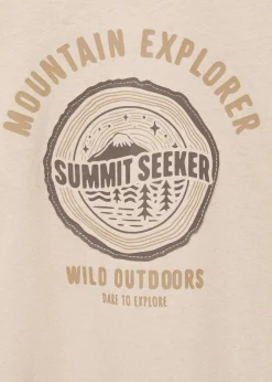 Dzieci MANGO Koszulki*Bawełniany wzorzysty t-shirt