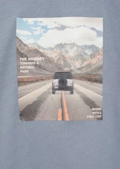 Dzieci MANGO Koszulki*Bawełniany wzorzysty t-shirt