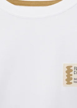 Dzieci MANGO Koszulki*Bawełniany wzorzysty t-shirt