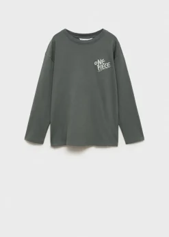 Dzieci MANGO Koszulki*Bawełniany wzorzysty t-shirt