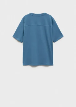 Dzieci MANGO Koszulki*Bawełniany wzorzysty t-shirt