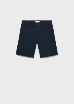 Dzieci MANGO Bermudy*Bermudy chino z lnu