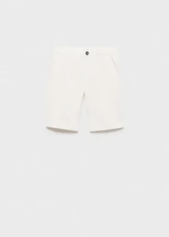 Dzieci MANGO Bermudy*Bermudy chinosy slim fit z bawełny