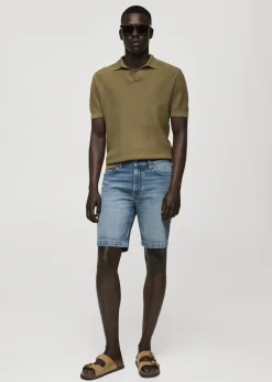 MANGO Dżinsy*Bermudy dżinsowe regular fit