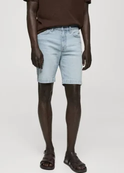 MANGO Dżinsy*Bermudy dżinsowe regular fit