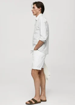 MANGO Dżinsy*Bermudy dżinsowe slim fit