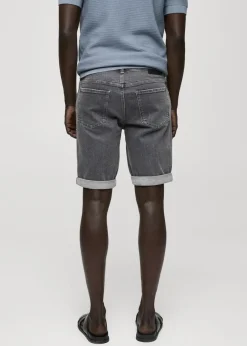 MANGO Dżinsy*Bermudy dżinsowe slim fit