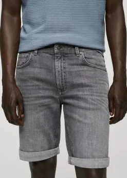MANGO Dżinsy*Bermudy dżinsowe slim fit