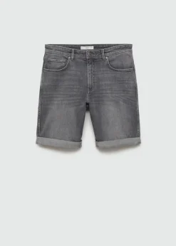 MANGO Dżinsy*Bermudy dżinsowe slim fit