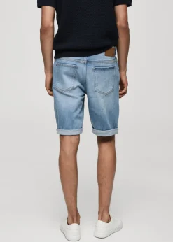 MANGO Dżinsy*Bermudy dżinsowe slim fit