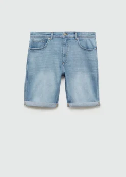 MANGO Dżinsy*Bermudy dżinsowe slim fit