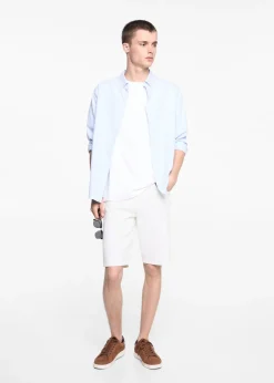 MANGO Bermudy*Bermudy z bawełnianego denimu