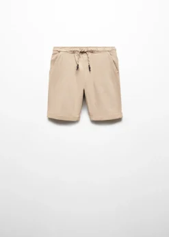 Dzieci MANGO Bermudy*Bermudy z elastycznym pasem