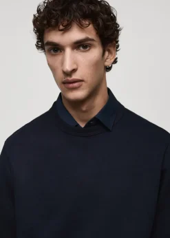 MANGO Bluzy*Bluza bawełniana regular fit