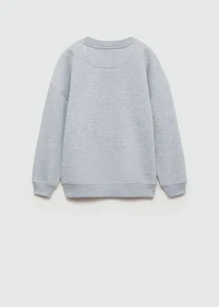 Dzieci MANGO Bluzy*Bluza bawełniana z haftem