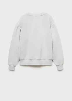 Dzieci MANGO Bluzy*Bluza bawełniana z haftem