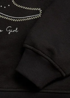 Dzieci MANGO Bluzy*Bluza bawełniana z haftem