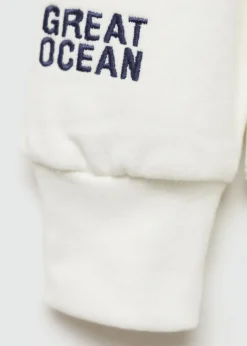 Dzieci MANGO Bluzy*Bluza bawełniana z haftem