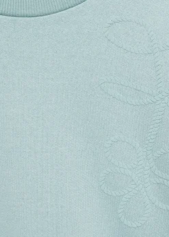 Dzieci MANGO Bluzy*Bluza bawełniana z haftem