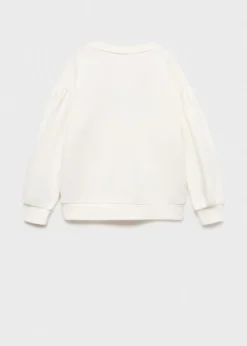 Dzieci MANGO Bluzy*Bluza bawełniana z haftem