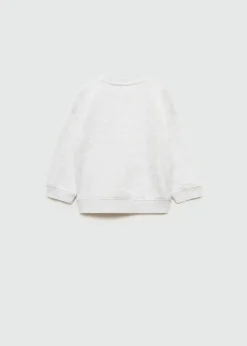 Dzieci MANGO Bluzy*Bluza bawełniana z haftem
