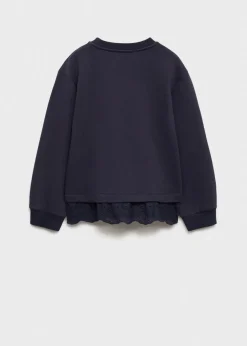 Dzieci MANGO Bluzy*Bluza bawełniana z haftem