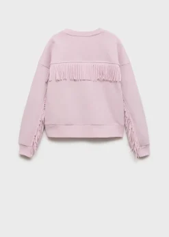 Dzieci MANGO Bluzy*Bluza bawełniana z haftem