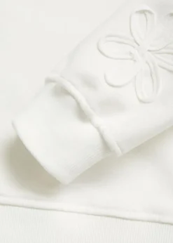 Dzieci MANGO Bluzy*Bluza bawełniana z haftem