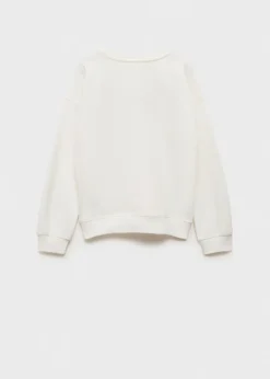 Dzieci MANGO Bluzy*Bluza bawełniana z haftem