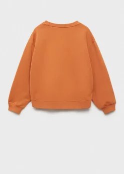 Dzieci MANGO Bluzy*Bluza bawełniana z haftem