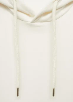 MANGO Bluzy*Bluza bawełniana z kapturem regular fit