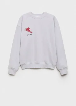 MANGO Swetry I Kardigany*Bluza bawełniana z nadrukowanym napisem