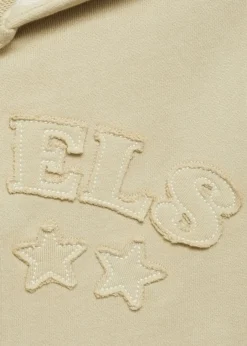 MANGO Swetry I Kardigany*Bluza bawełniana z wyhaftowanym napisem