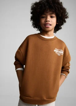 Dzieci MANGO Bluzy*Bluza deseń z tekstem