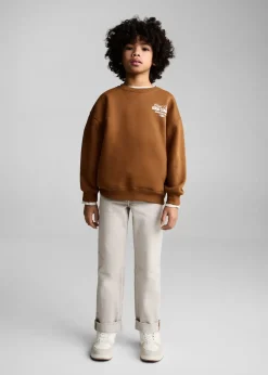 Dzieci MANGO Bluzy*Bluza deseń z tekstem