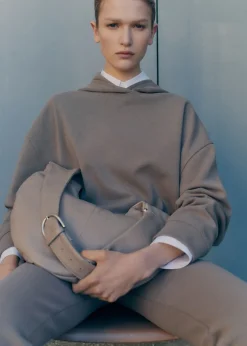 MANGO Swetry I Kardigany*Bluza oversize z kapturem