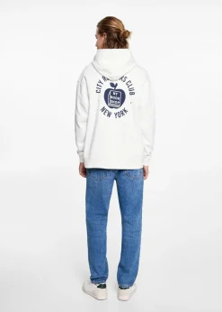 MANGO Bluzy*Bluza oversize z nadrukiem