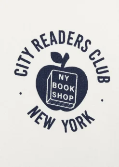 MANGO Bluzy*Bluza oversize z nadrukiem