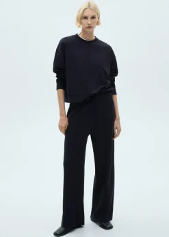 MANGO Swetry I Kardigany*Bluza oversize z przeszyciami