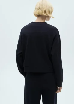 MANGO Swetry I Kardigany*Bluza oversize z przeszyciami