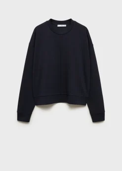 MANGO Swetry I Kardigany*Bluza oversize z przeszyciami